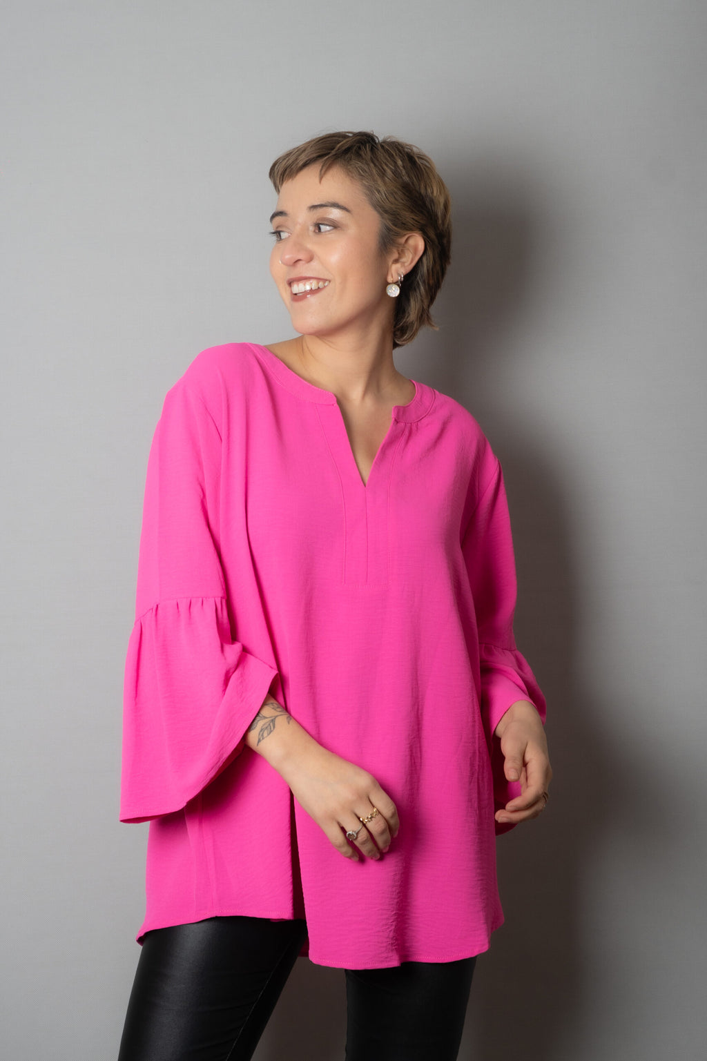 Blusa Alice - Fucsia