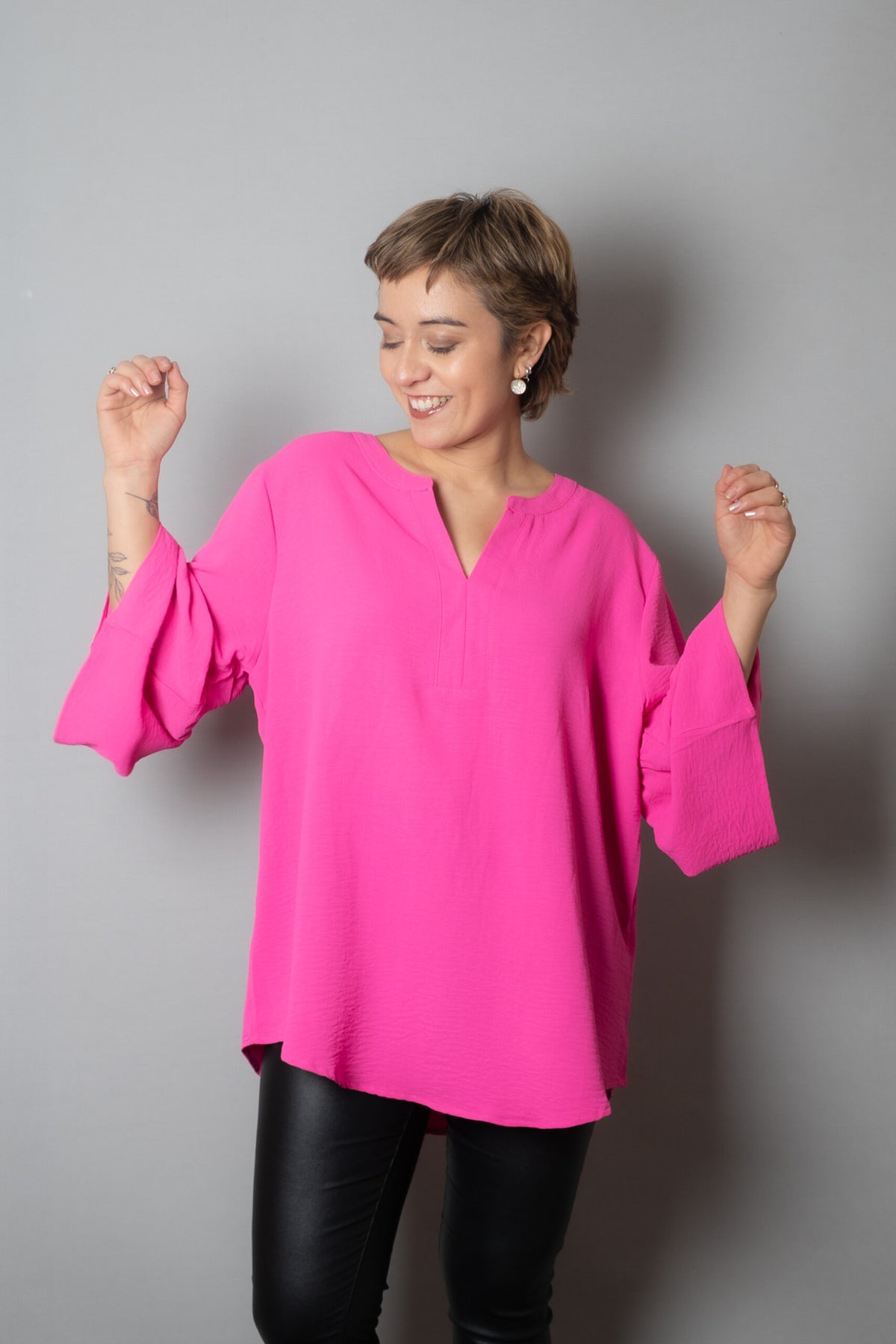 Blusa Alice - Fucsia