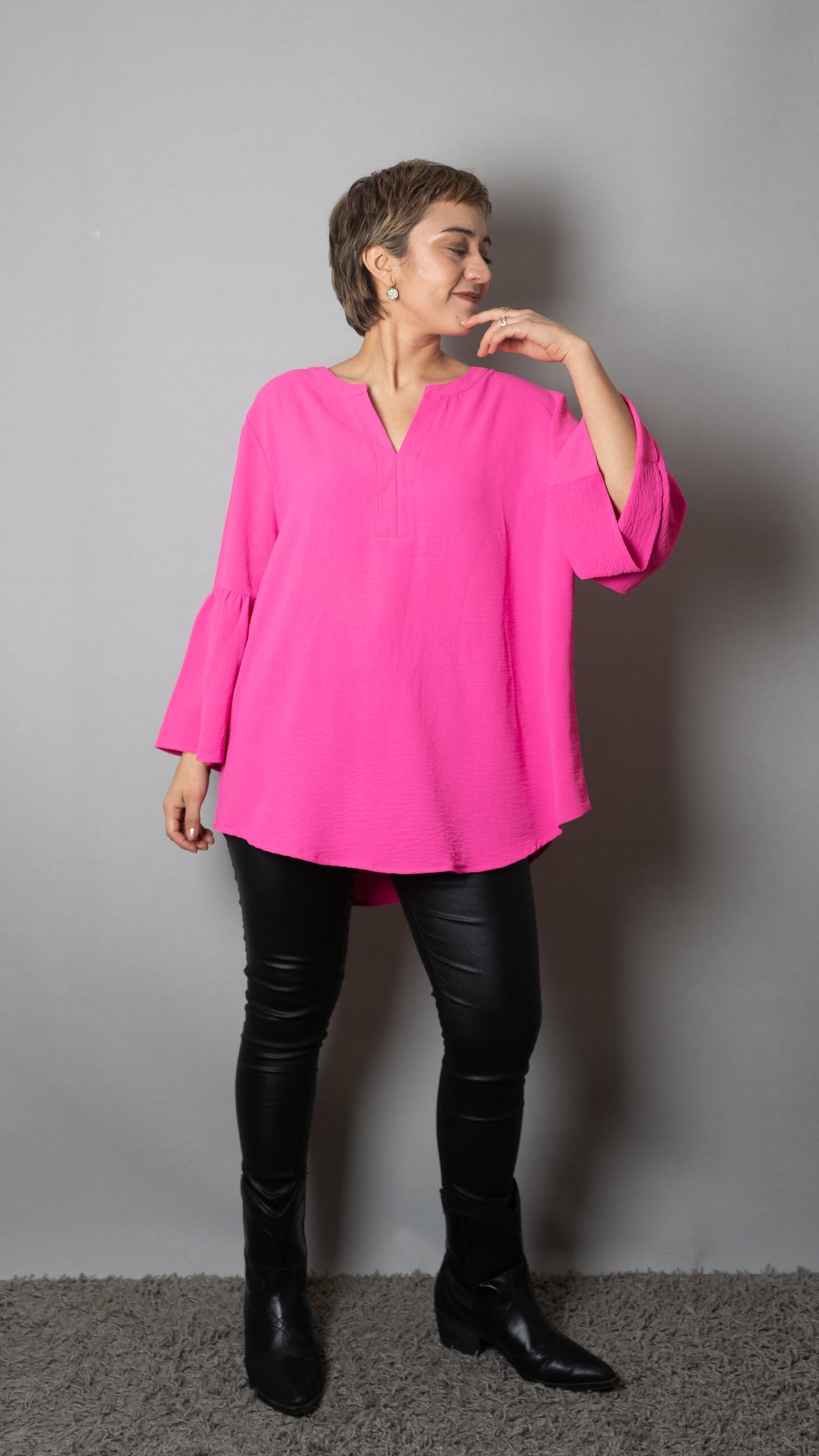 Blusa Alice - Fucsia