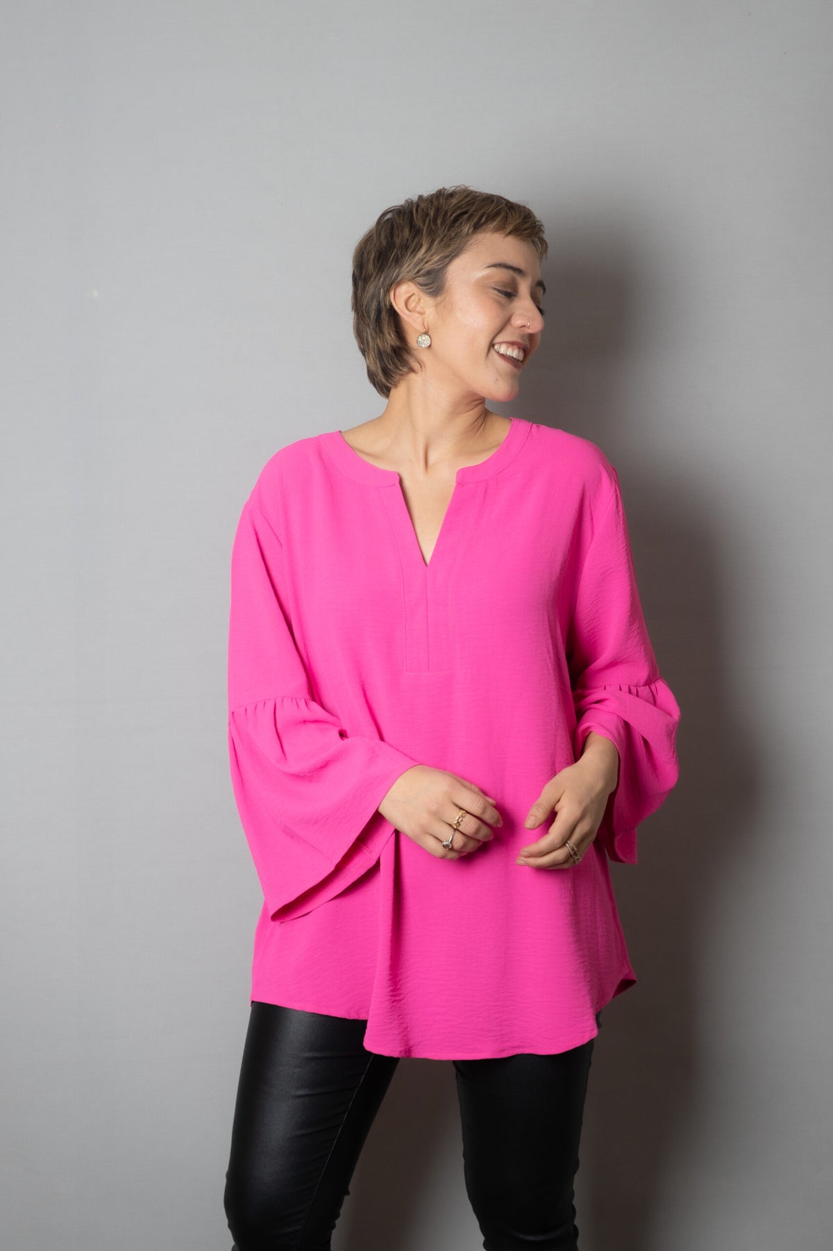 Blusa Alice - Fucsia