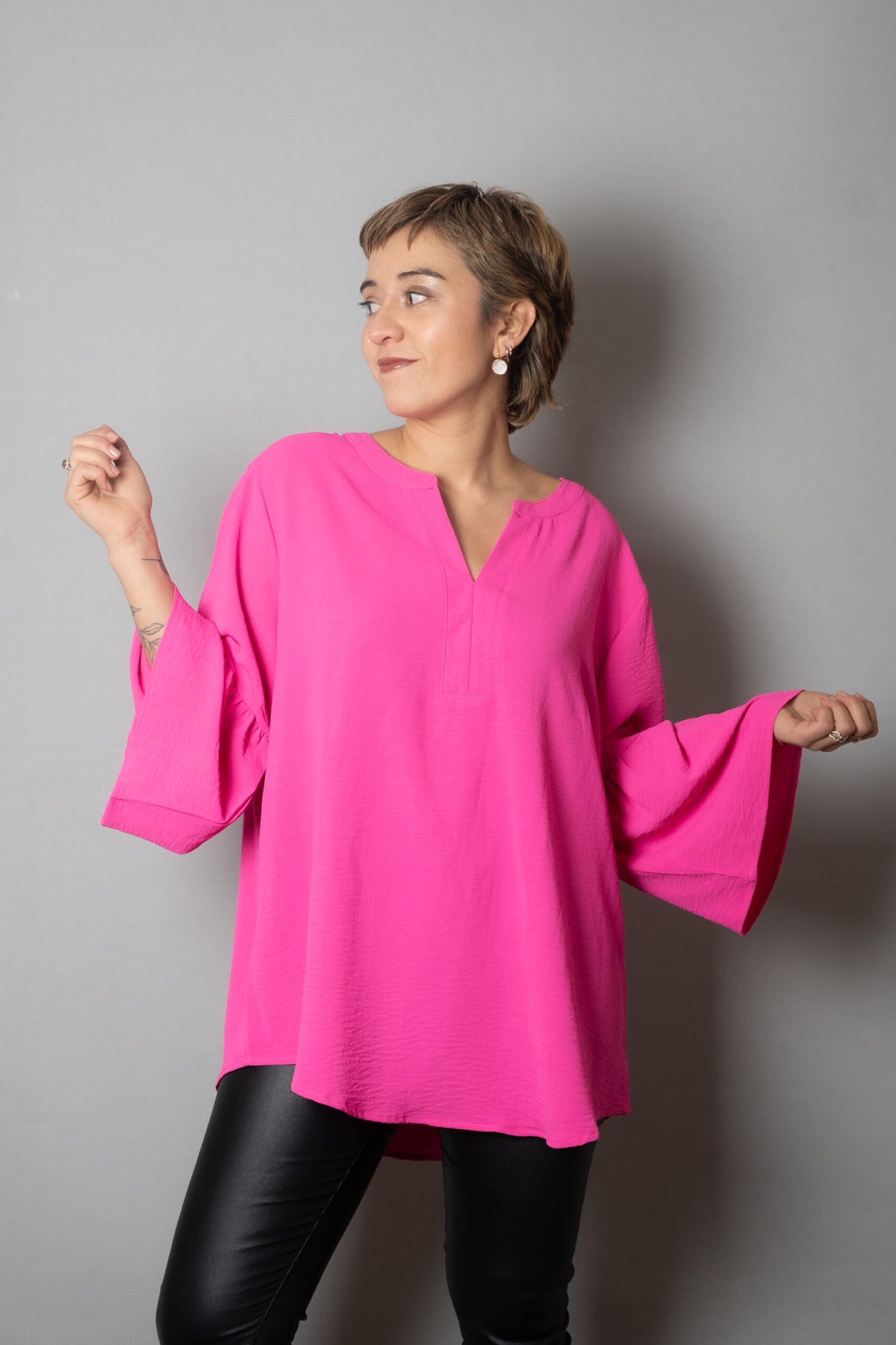 Blusa Alice - Fucsia