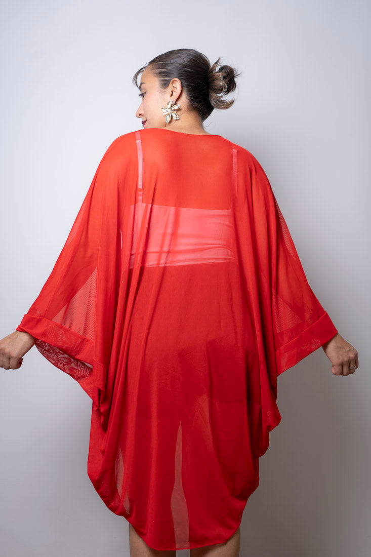 Tapado Transparencia - Rojo