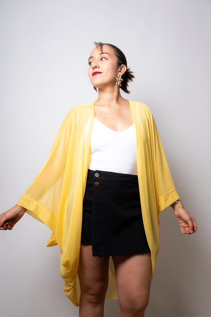 Tapado Transparencia - Amarillo