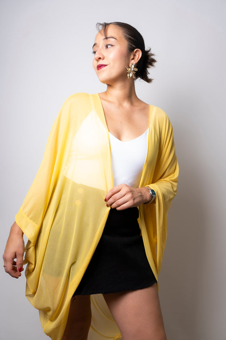 Tapado Transparencia - Amarillo