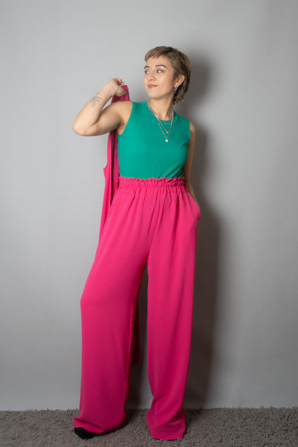 Conjunto Fucsia - conjunto 2 piezas