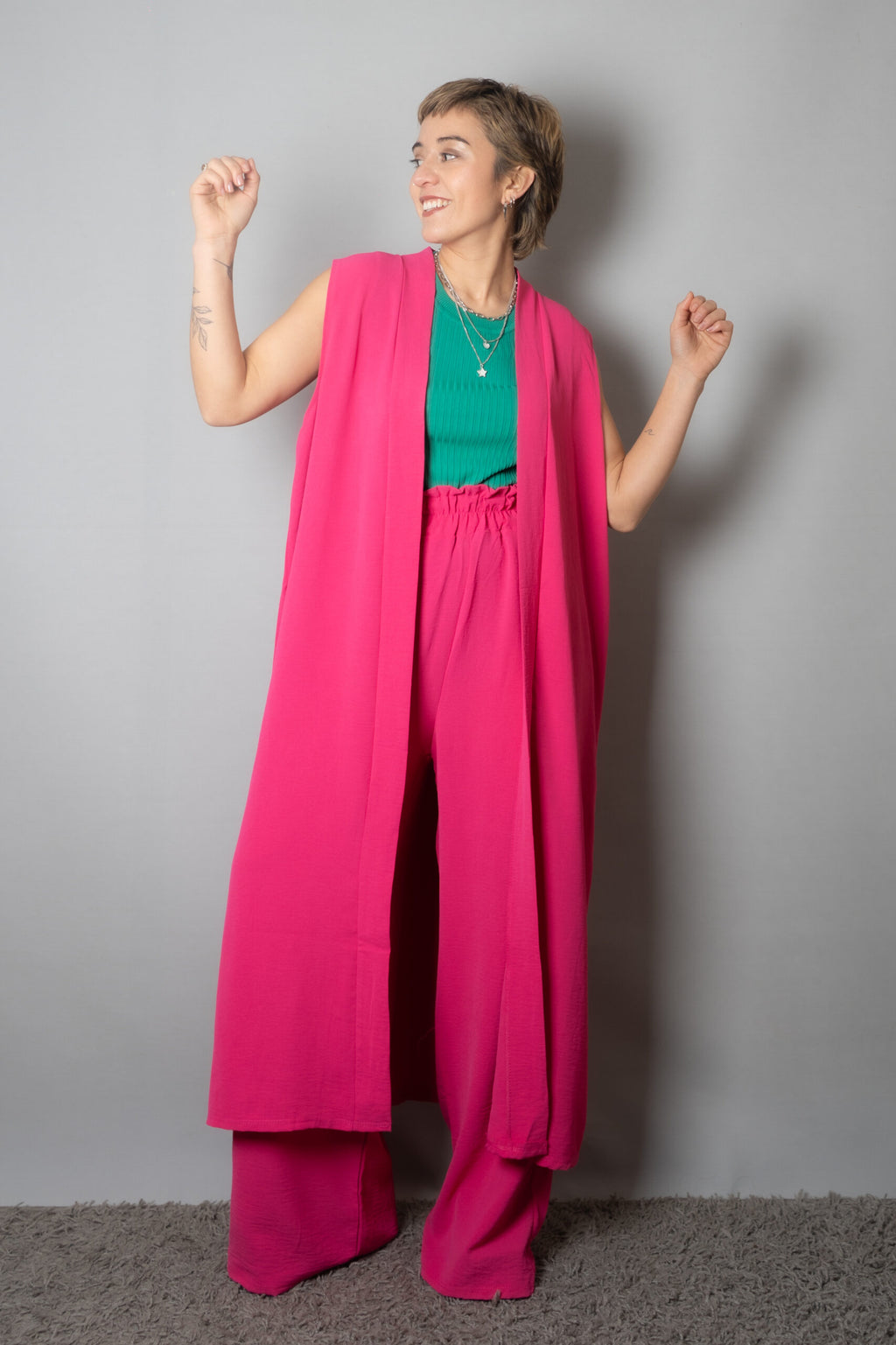 Conjunto Fucsia - conjunto 2 piezas