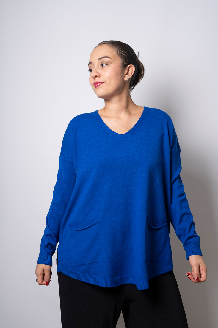 Sweater Lina - Azul