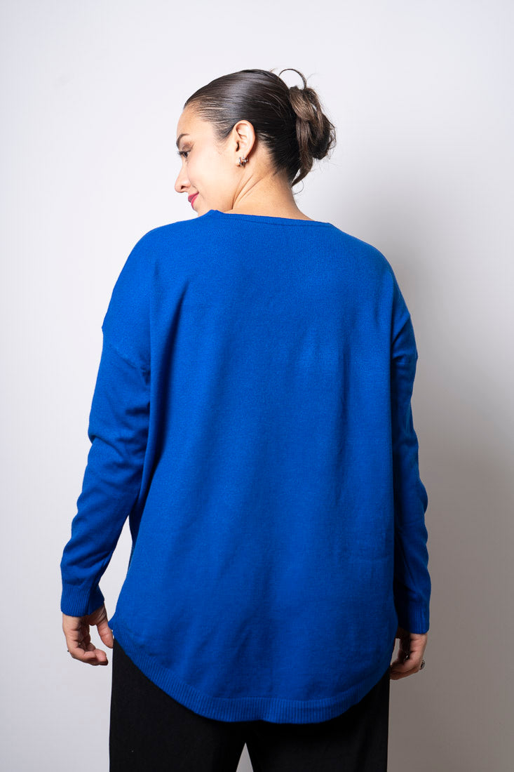 Sweater Lina - Azul
