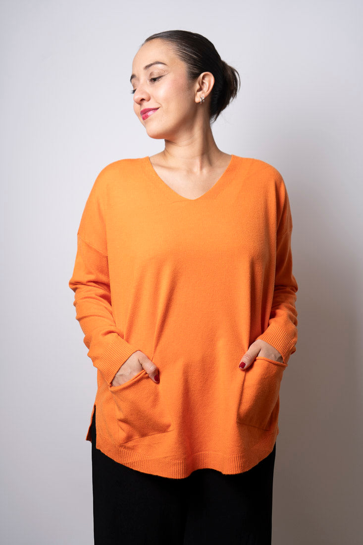 Sweater Lina - Naranjo
