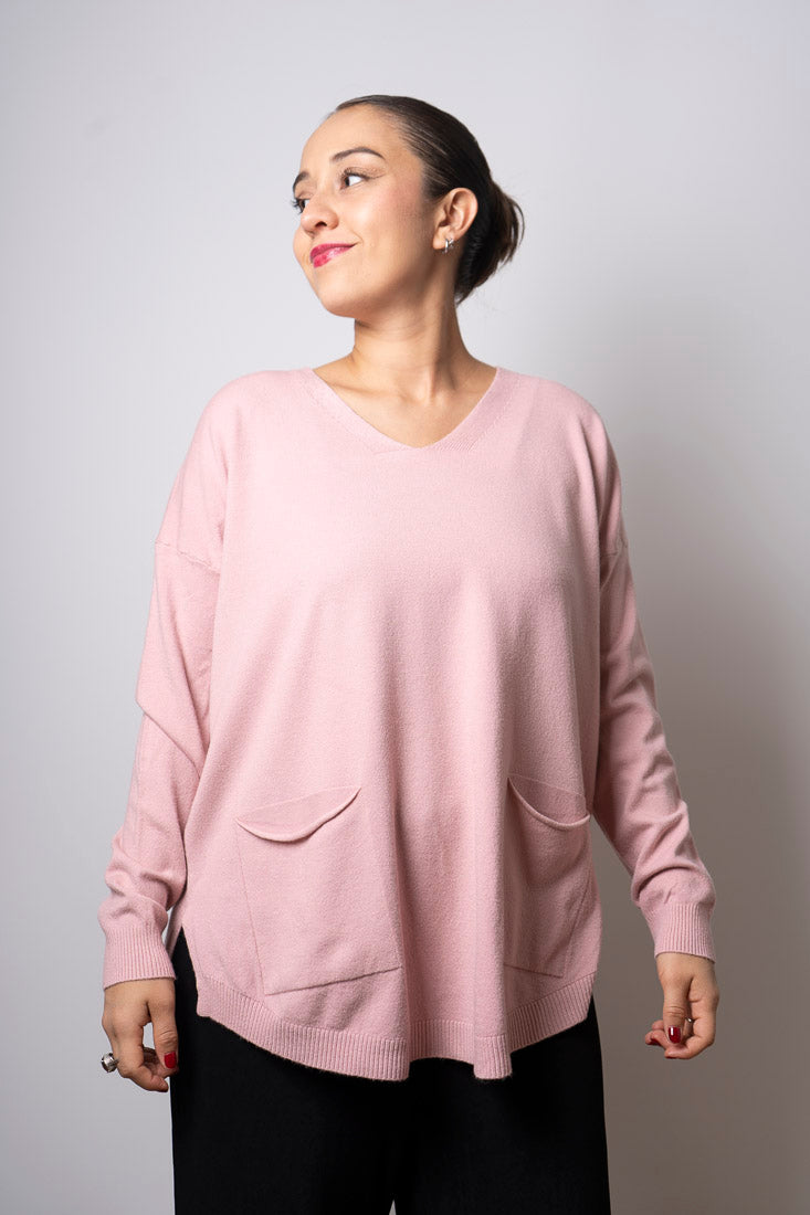 Sweater Lina - Rosado
