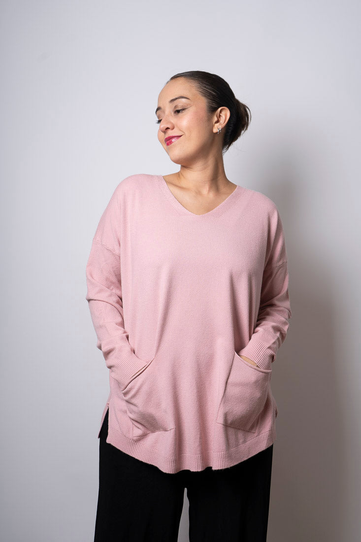 Sweater Lina - Rosado