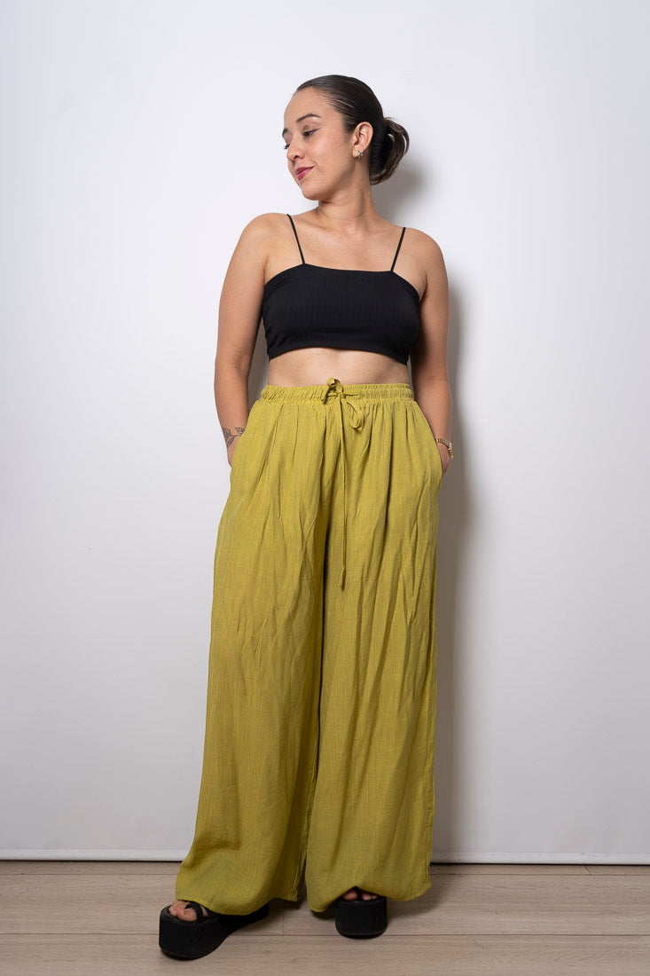 Pantalón Boho - Verde