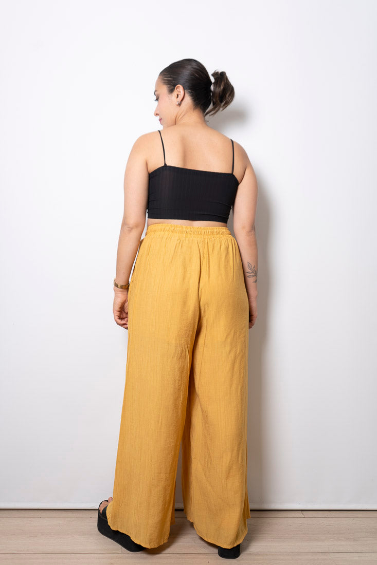 Pantalón Boho - Amarillo