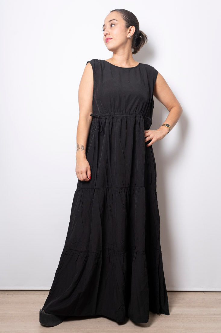 Vestido Largo Emi - Negro