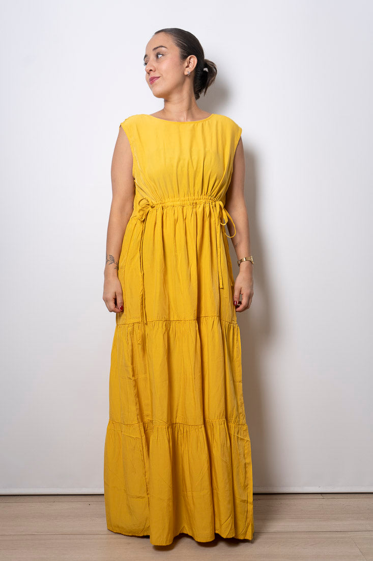 Vestido Largo Emi - Amarillo