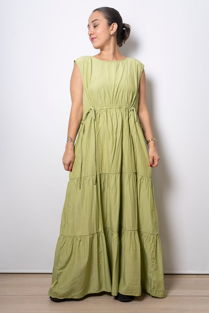 Vestido Largo Emi - Verde