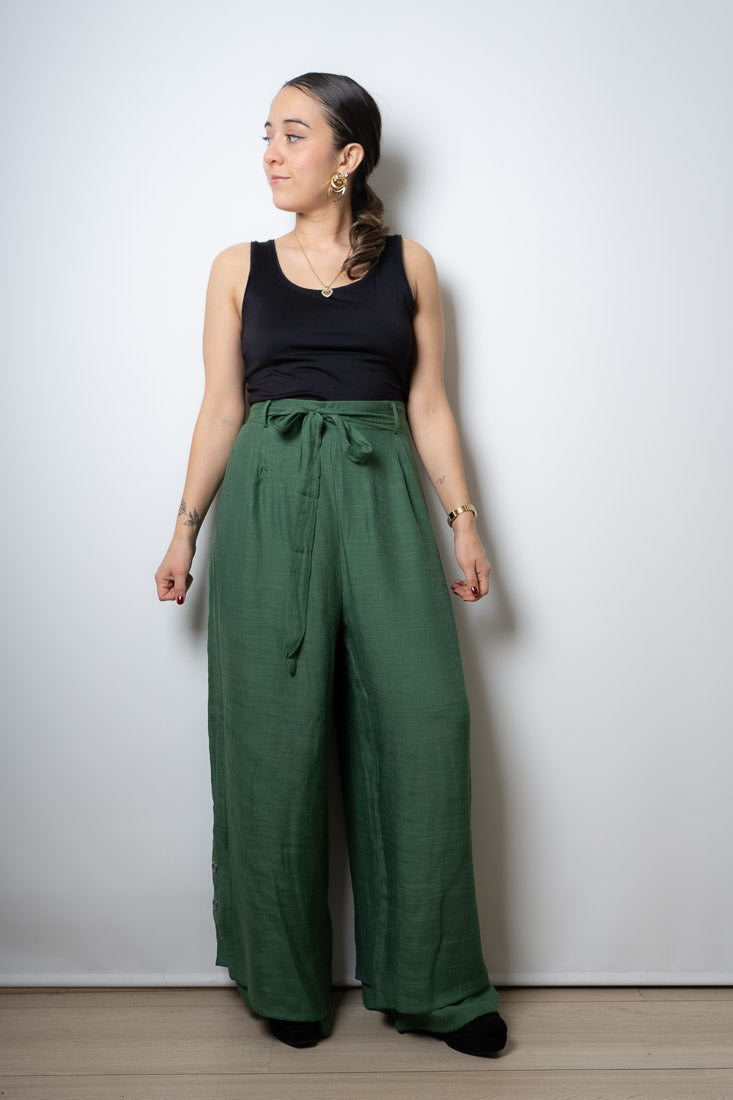 Pantalón Lidia - Verde oscuro