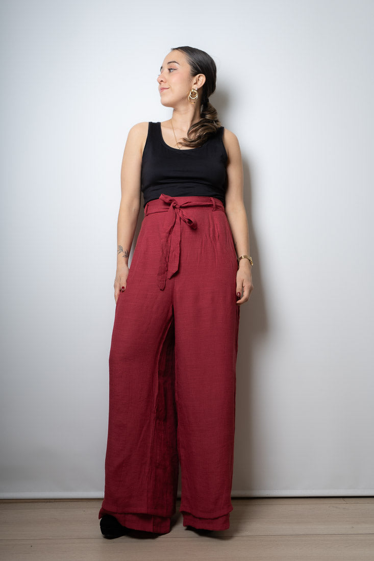Pantalón Lidia - Rojo