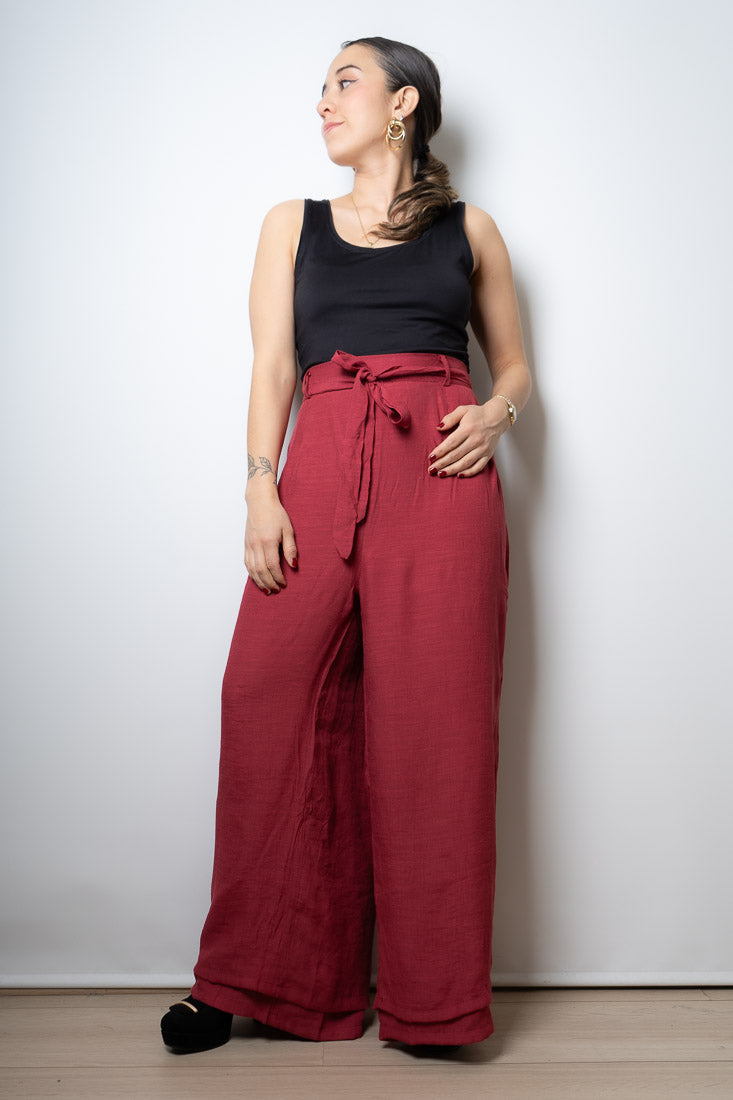 Pantalón Lidia - Rojo