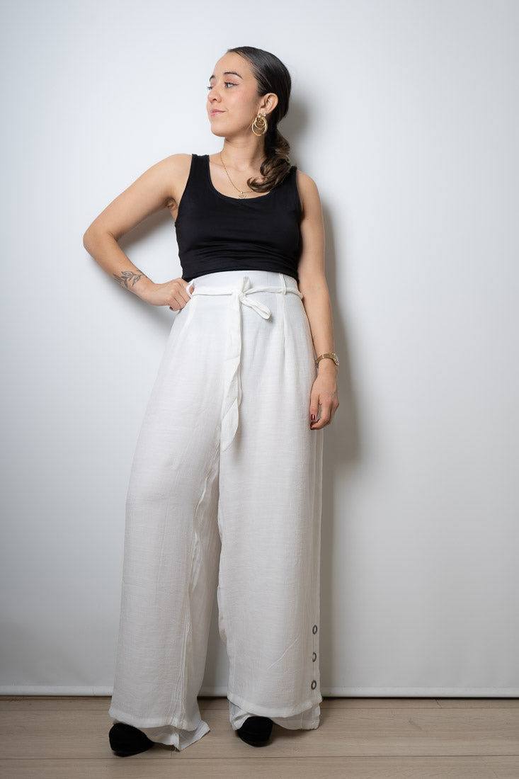 Pantalón Lidia - Blanco