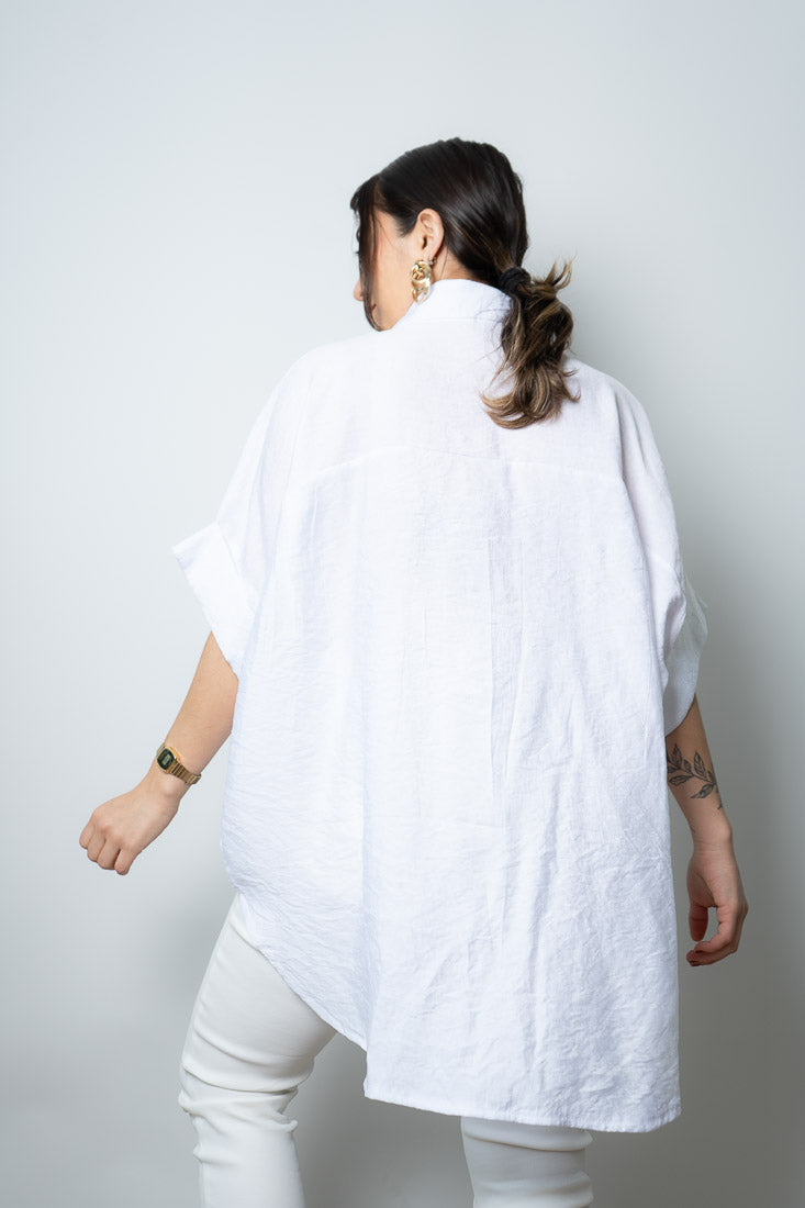 Blusa argollas - Blanco