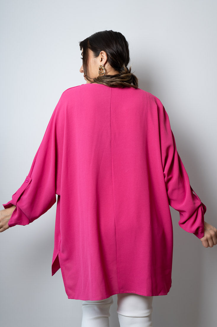 Blusa Carmina - Fucsia