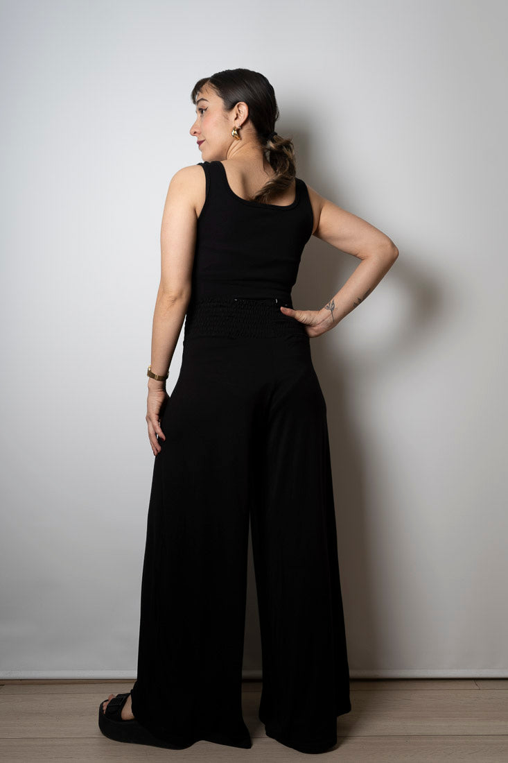 Pantalón algodón - Confección nacional - Negro