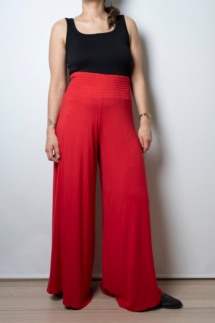 Pantalón algodón - Confección nacional - Rojo