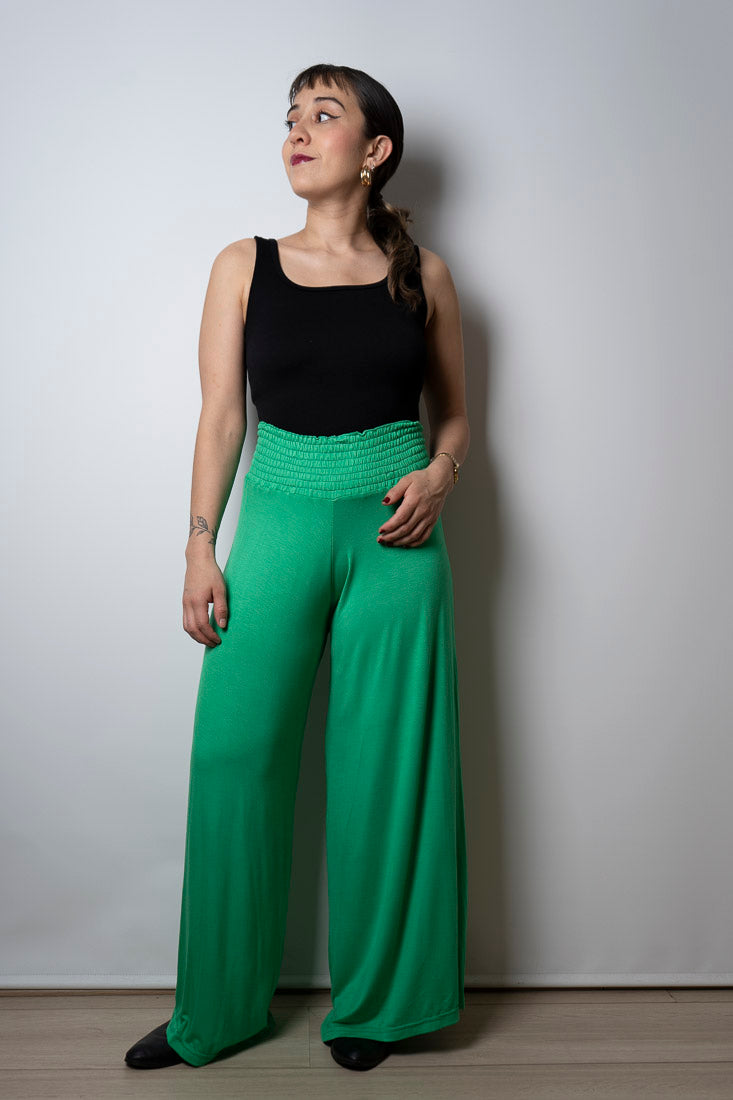 Pantalón algodón - Confección nacional - Verde
