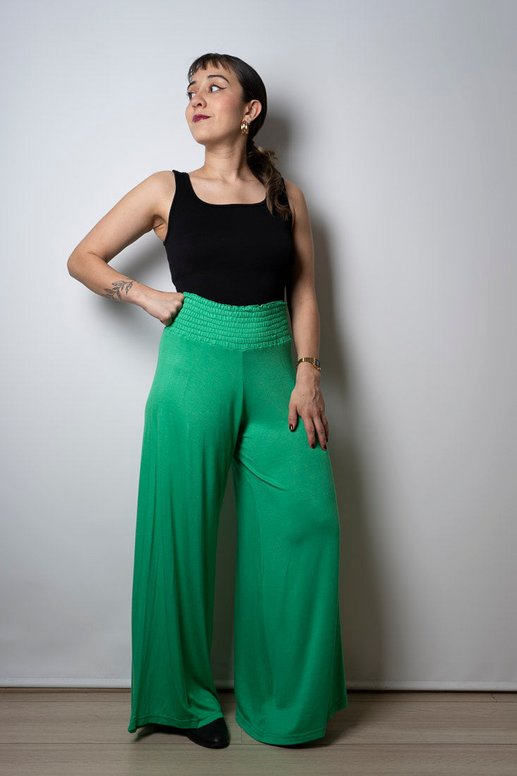 Pantalón algodón - Confección nacional - Verde