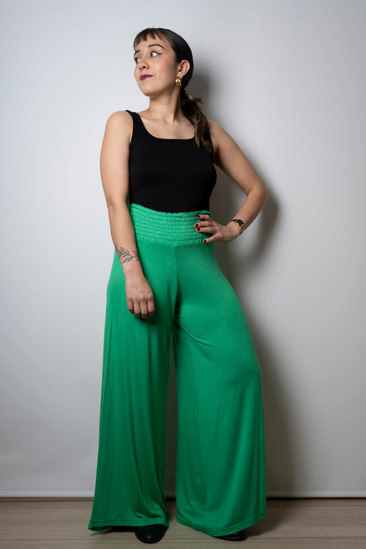 Pantalón algodón - Confección nacional - Verde