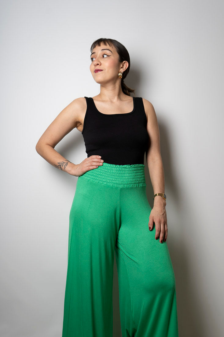 Pantalón algodón - Confección nacional - Verde