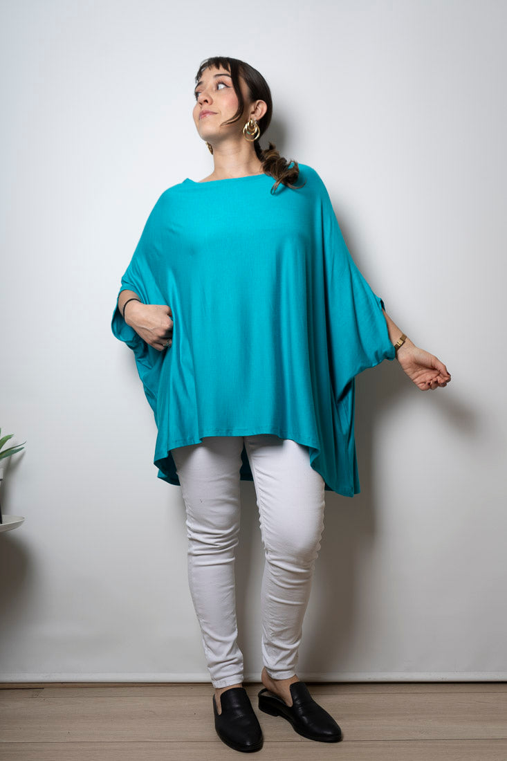 Polera Monica - Calipso -  manga corta