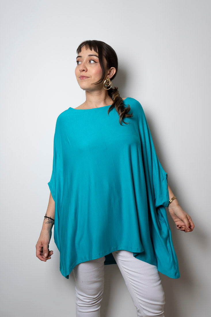 Polera Monica - Calipso -  manga corta