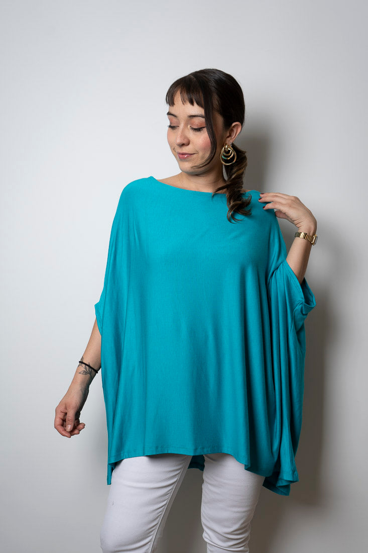 Polera Monica - Calipso -  manga corta