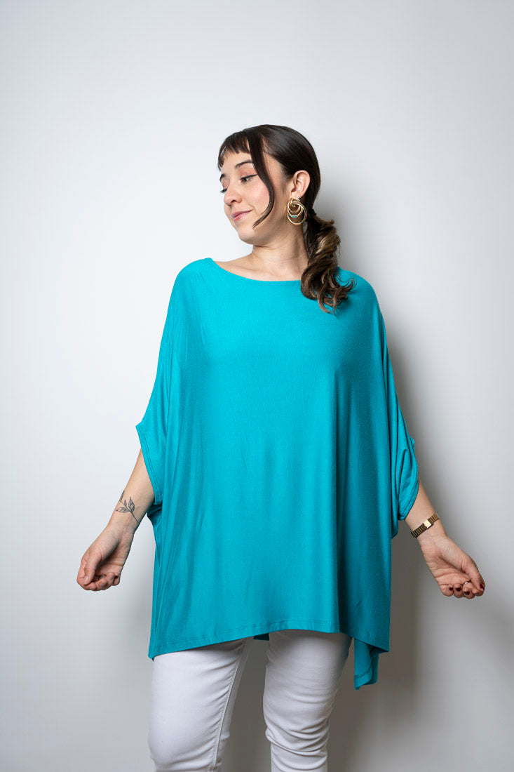 Polera Monica - Calipso -  manga corta