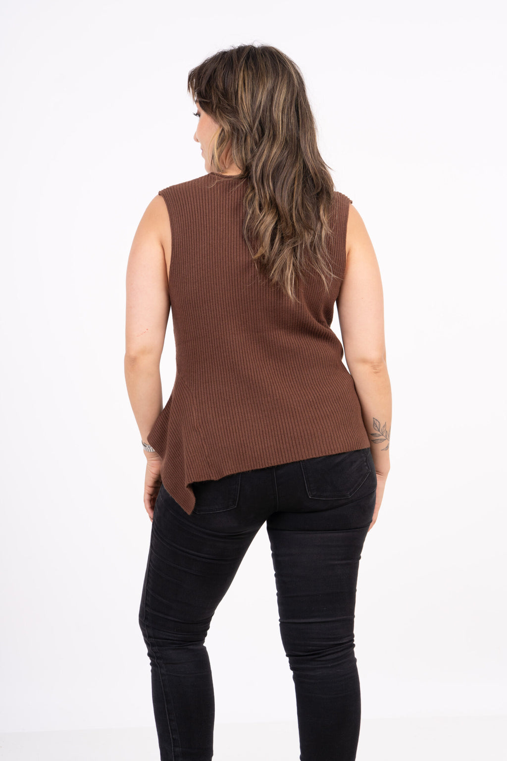 Sweater sin mangas - Olivia -  Cafe