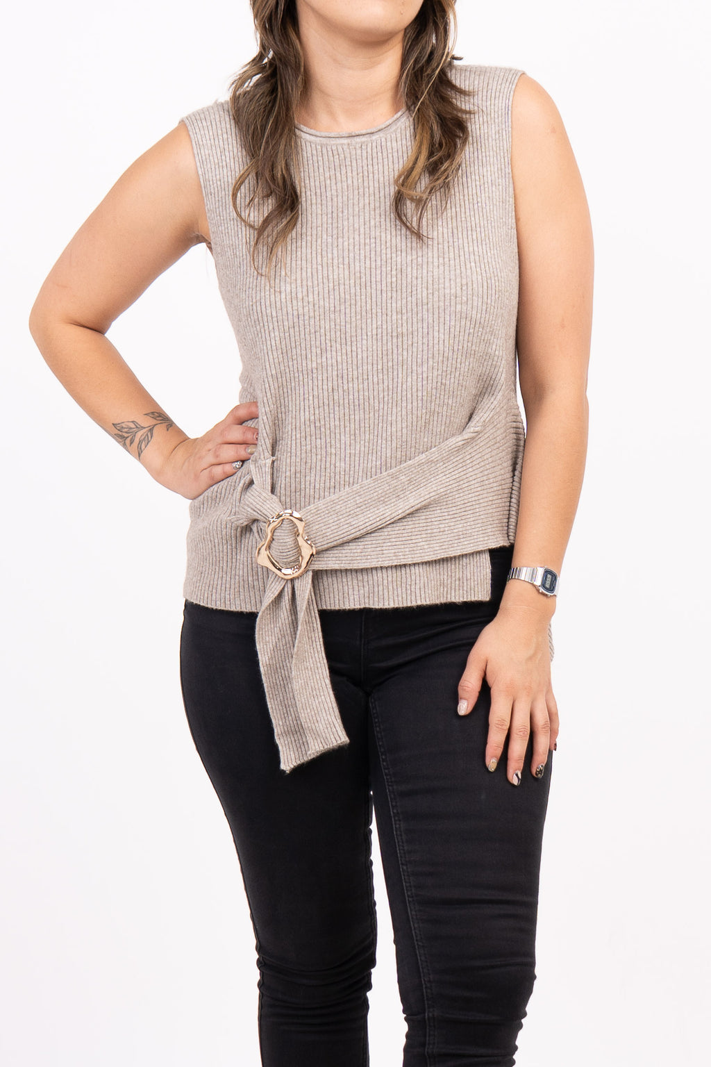 Sweater sin mangas - Olivia -  Arena