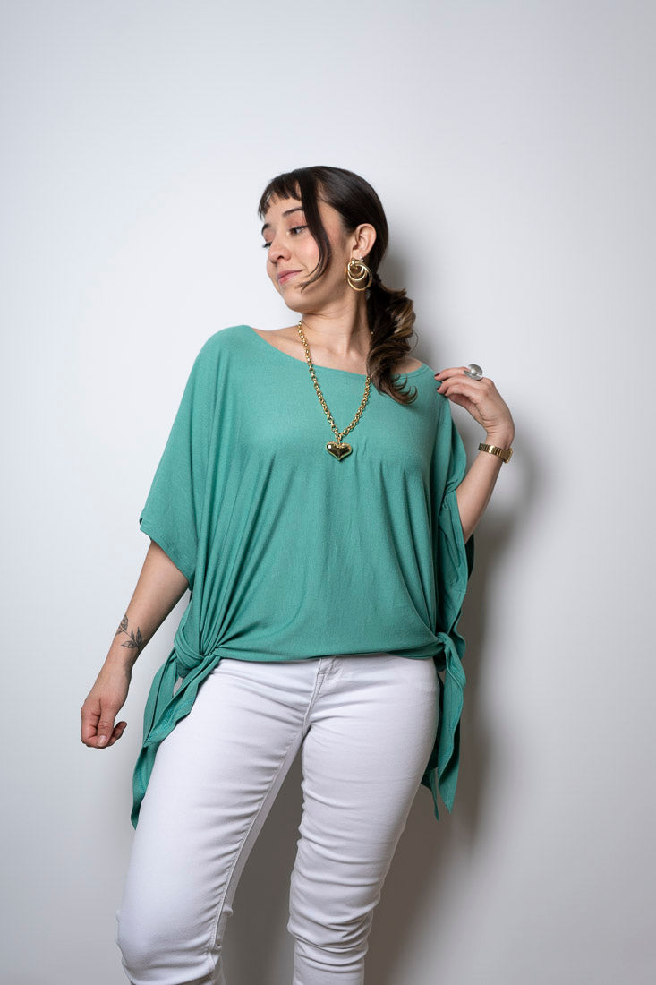Polera Lore - Verde menta