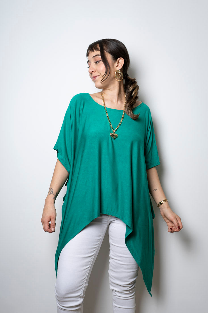 Polera Lore - Turquesa