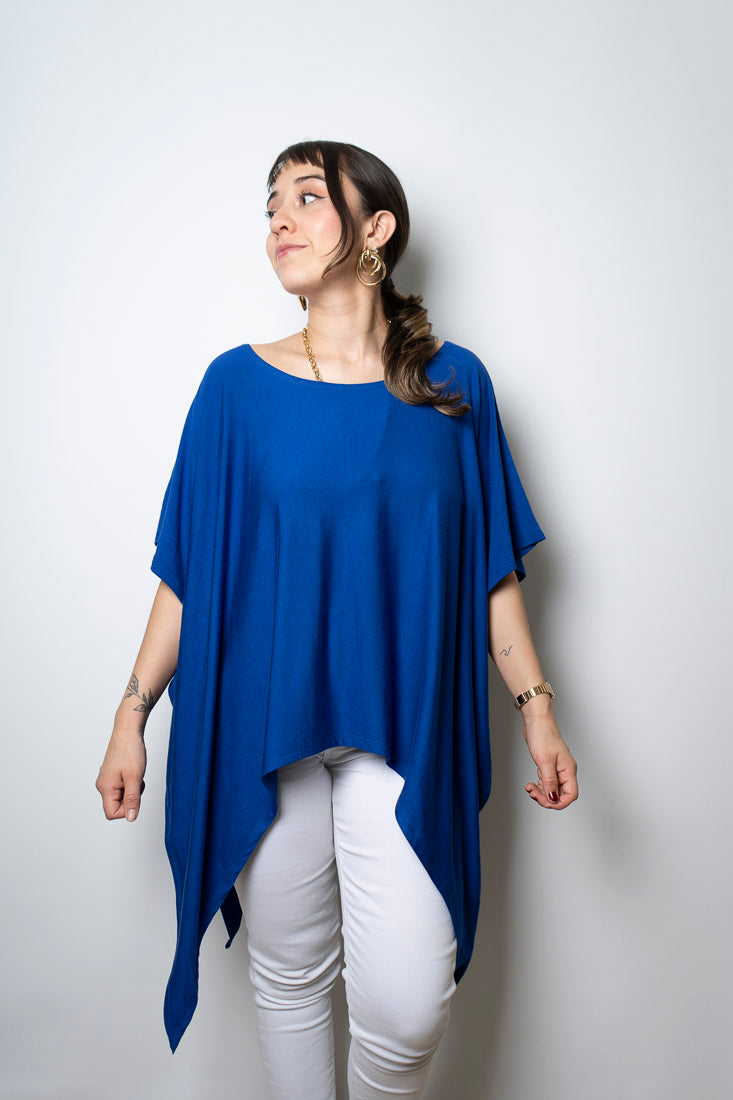 Polera Lore - Azul