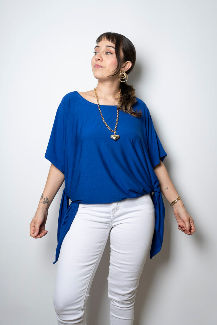 Polera Lore - Azul