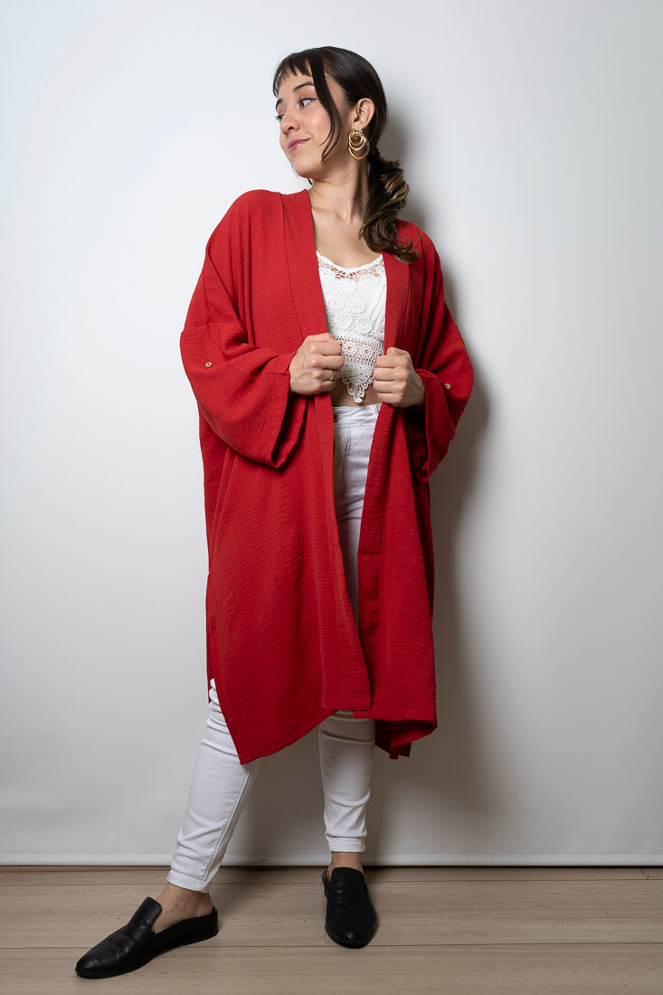 Kimono Victoria - Rojo