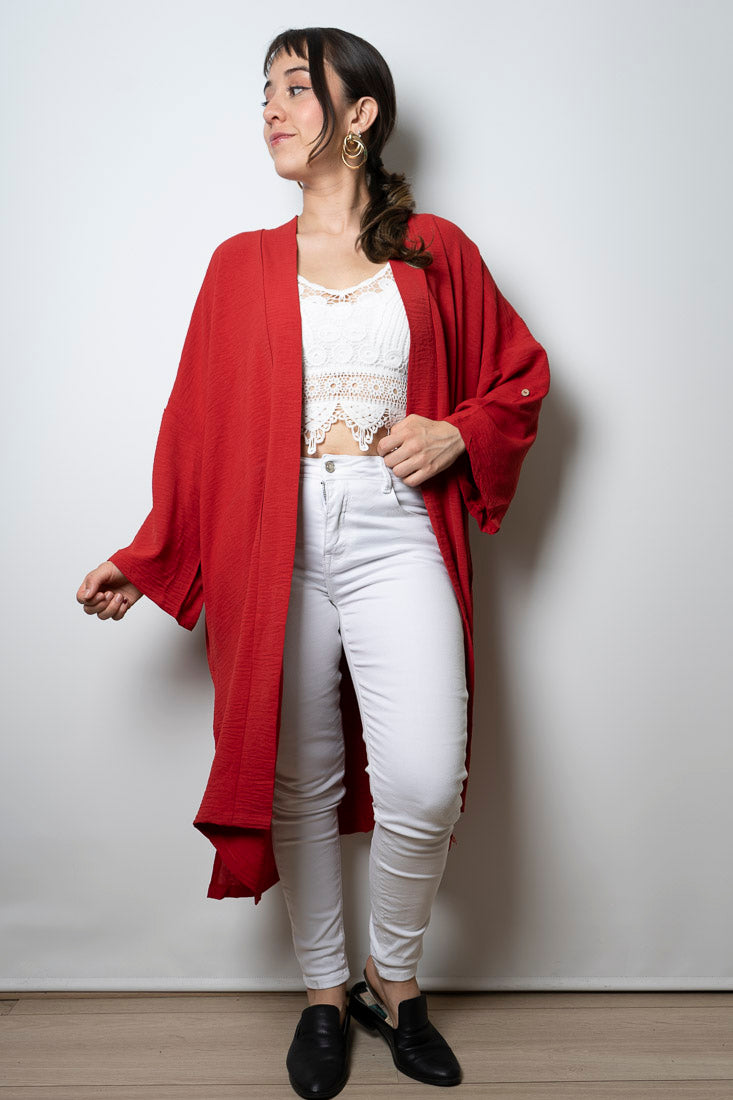 Kimono Victoria - Rojo