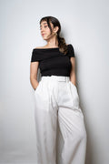 Pantalon sastrero - Blanco