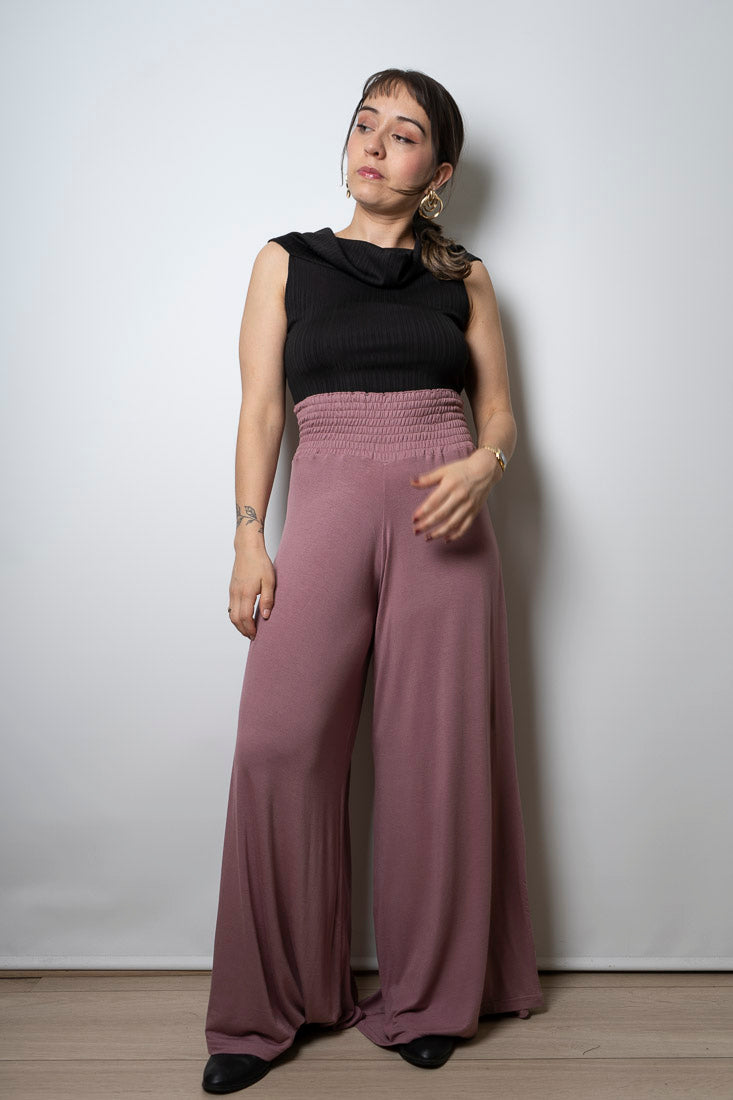 Pantalón algodón - Confección nacional - Magenta