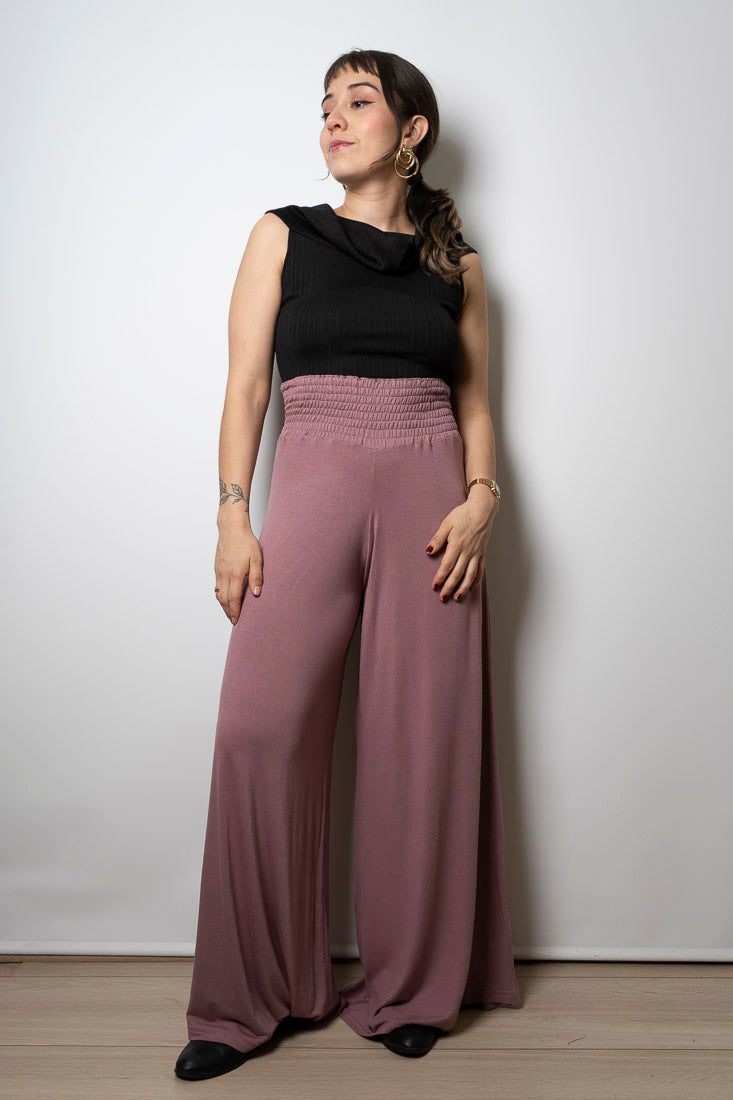 Pantalón algodón - Confección nacional - Magenta