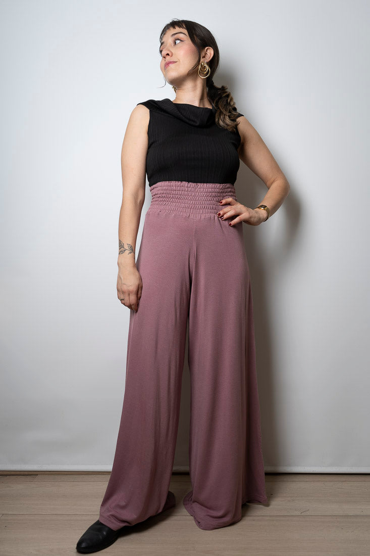 Pantalón algodón - Confección nacional - Magenta