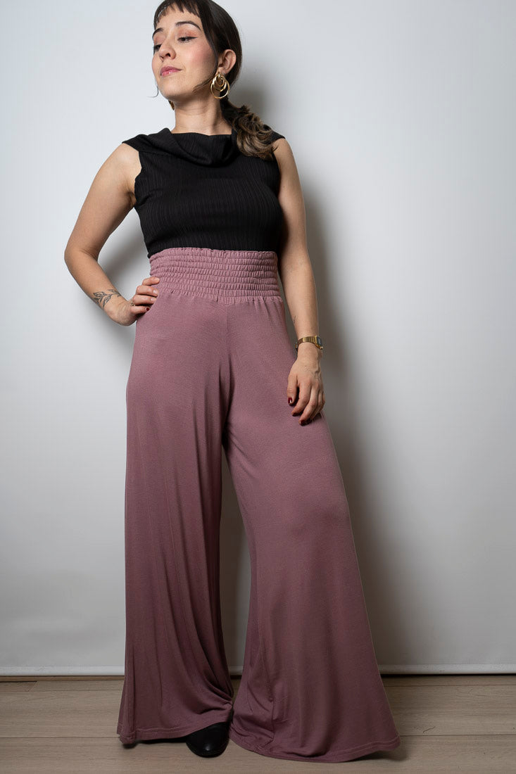 Pantalón algodón - Confección nacional - Magenta