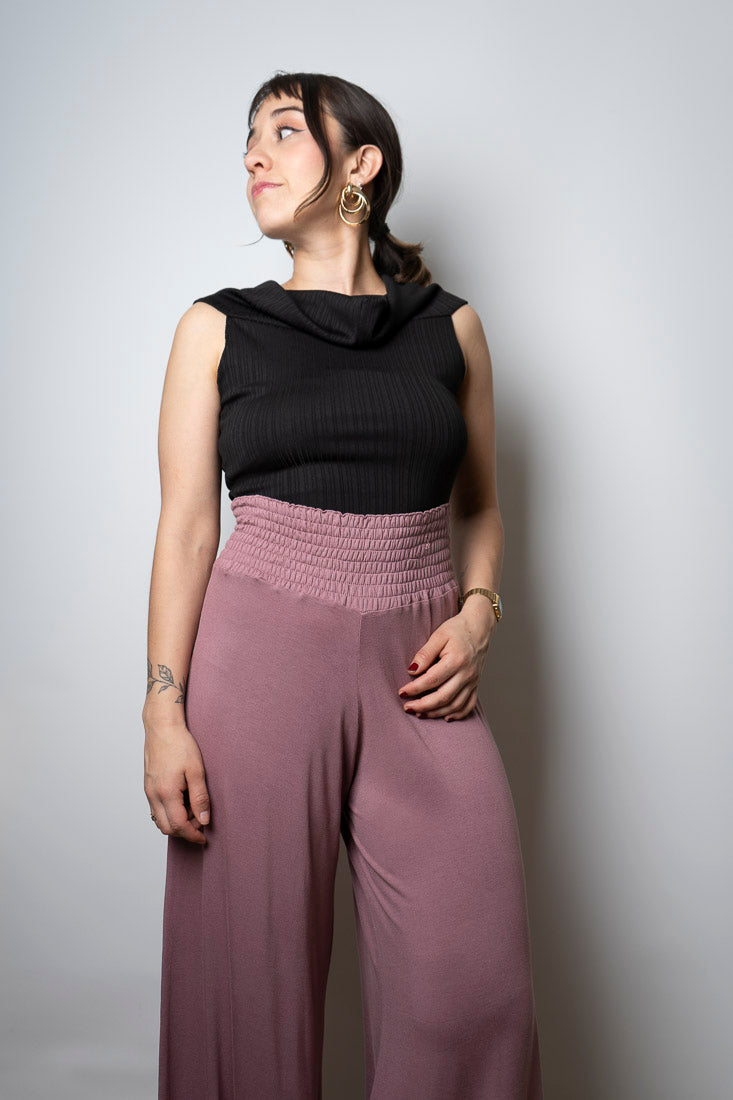 Pantalón algodón - Confección nacional - Magenta